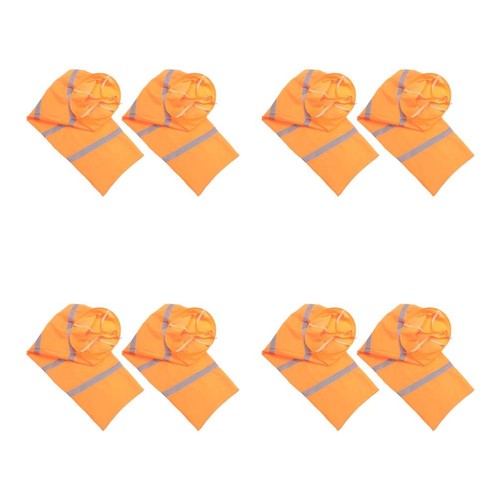 Reusable orange windsock with - reusable,
