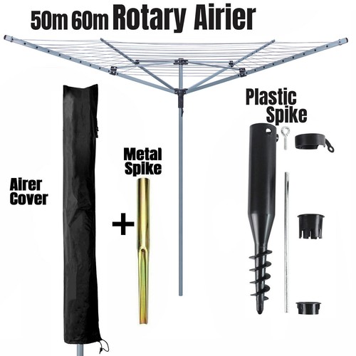 40m 50m rotary airer garden - 40m,