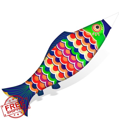 Remagr koi fish windsock - remagr, 39"